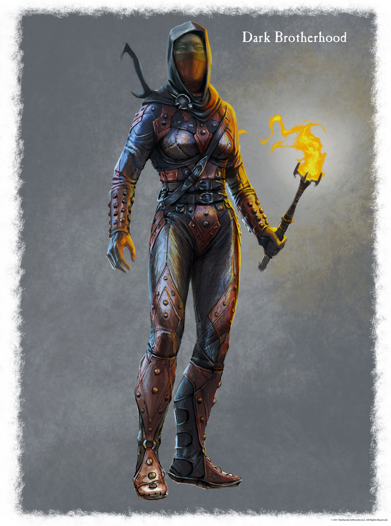 Illustration for article titled This Skyrim Concept Art Isn't Afraid to Fight Dragons